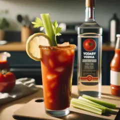 Klucz do smaku Bloody Mary jak z cocktail baru? Tajemnicze przyprawy, które nadadzą mu głębi. Wódka, sos pomidorowy, seler, cytryna i sekretne dodatki.