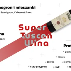 Jak rozpoznać nuty dębowe w winie? Wpływ leżakowania w beczkach francuskich na smak Super Tuscan.
