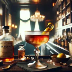 Sazerac drink – odkryj tajemnice klasycznego koktajlu z Nowego Orleanu