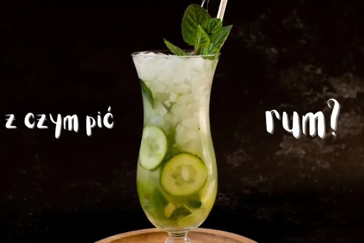 Orzeźwiający drink z rumem, miętą i ogórkiem. Z czym pić rum?
