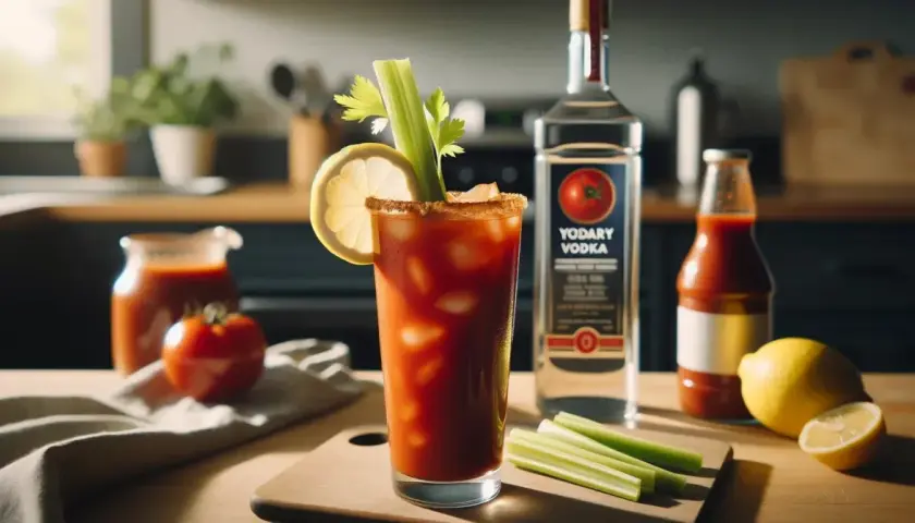 Klucz do smaku Bloody Mary jak z cocktail baru? Tajemnicze przyprawy, które nadadzą mu głębi. Wódka, sos pomidorowy, seler, cytryna i sekretne dodatki.